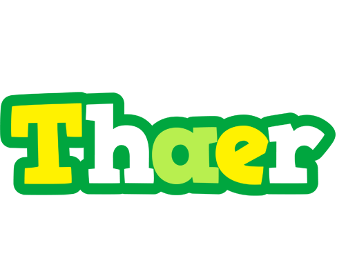 Thaer soccer logo