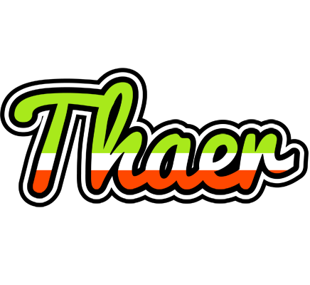 Thaer superfun logo