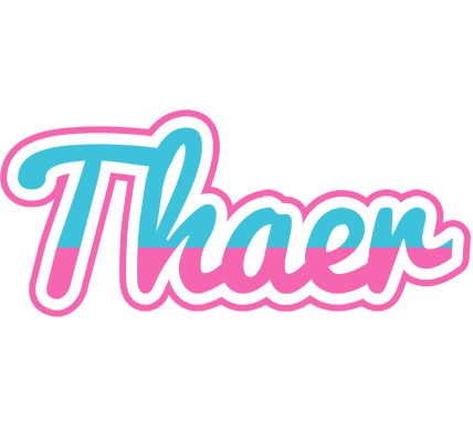 Thaer woman logo