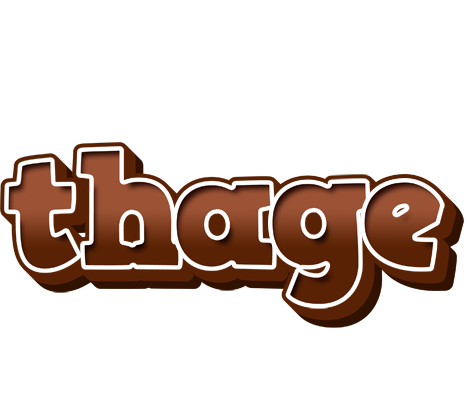 Thage brownie logo