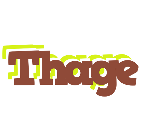 Thage caffeebar logo