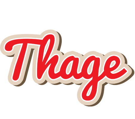 Thage chocolate logo