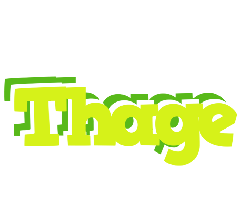 Thage citrus logo