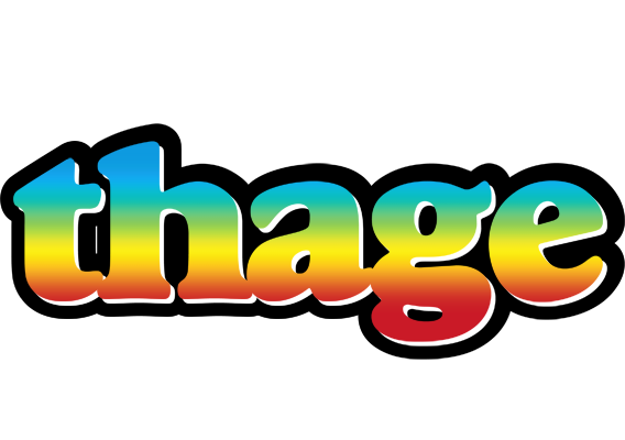 Thage color logo