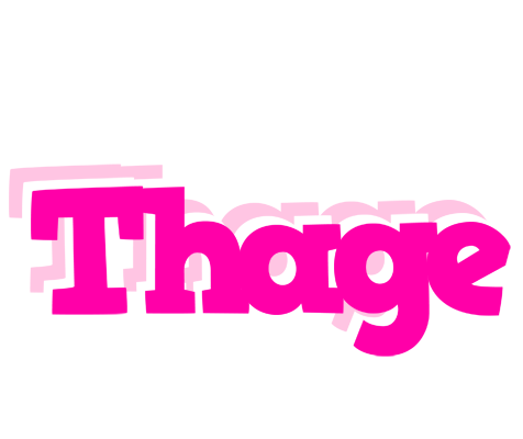 Thage dancing logo