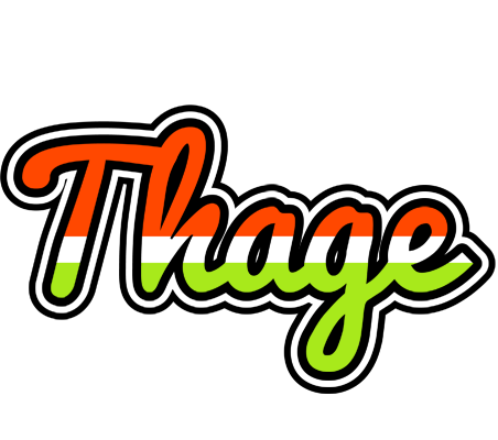 Thage exotic logo