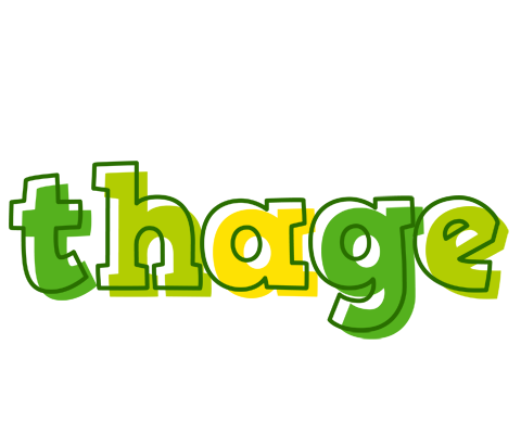 Thage juice logo