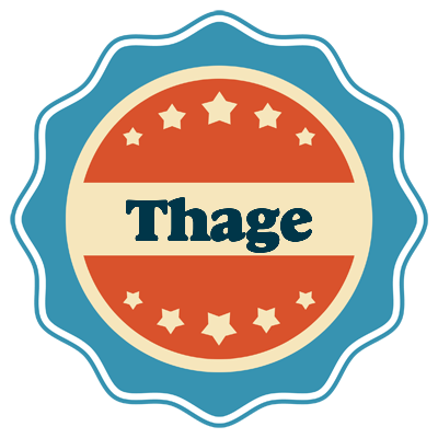 Thage labels logo