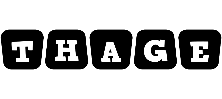 Thage racing logo