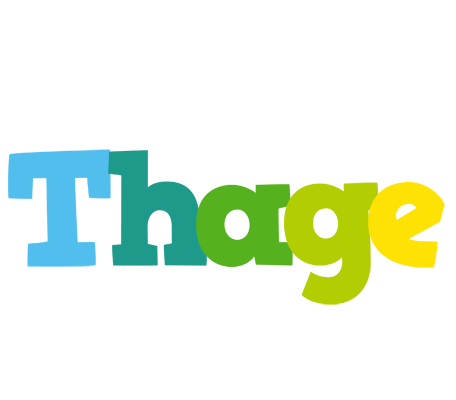 Thage rainbows logo