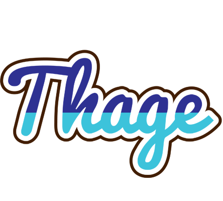 Thage raining logo
