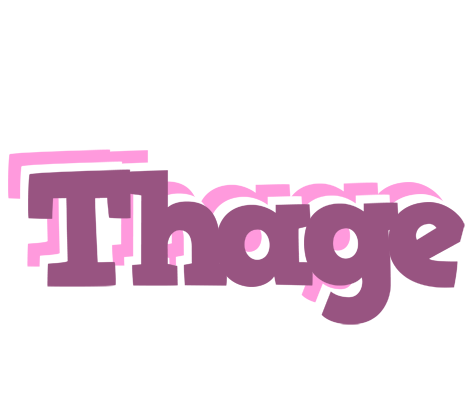 Thage relaxing logo