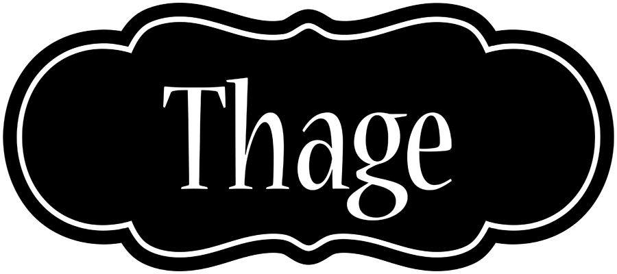 Thage welcome logo