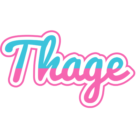 Thage woman logo