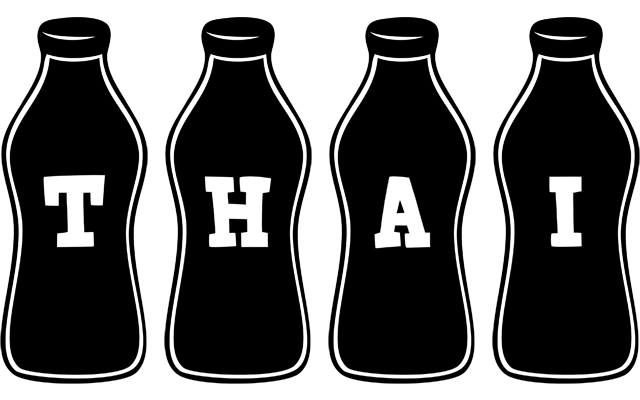 Thai bottle logo