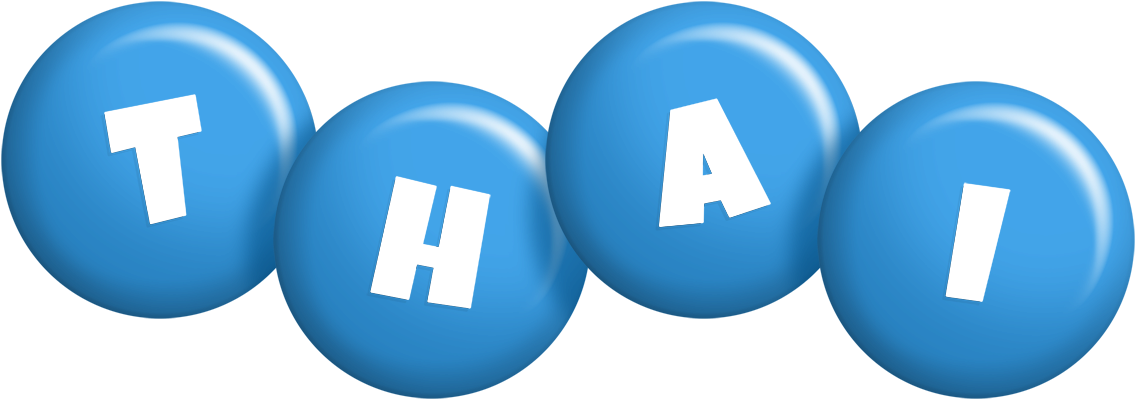 Thai candy-blue logo