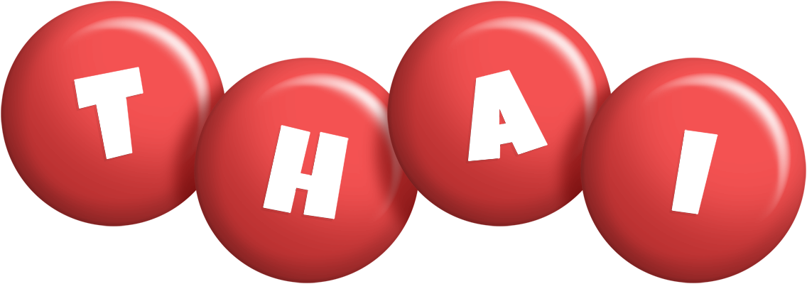 Thai candy-red logo