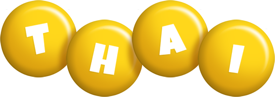 Thai candy-yellow logo