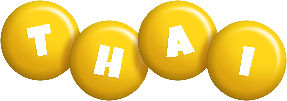 Thai candy-yellow logo