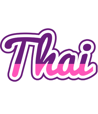 Thai cheerful logo