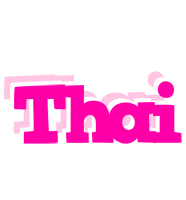 Thai dancing logo