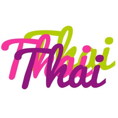 Thai flowers logo