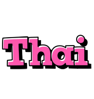 Thai girlish logo