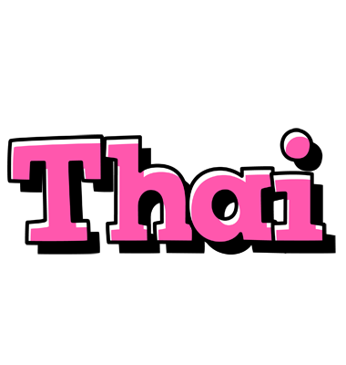 Thai girlish logo