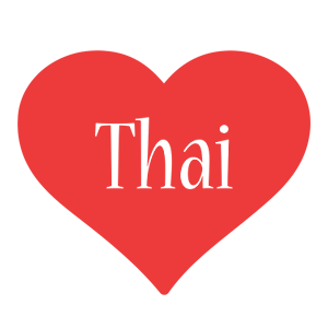 Thai love logo