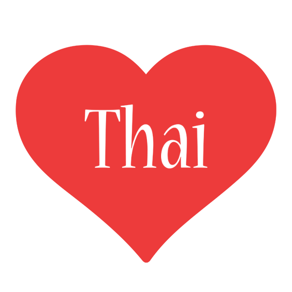 Thai love logo