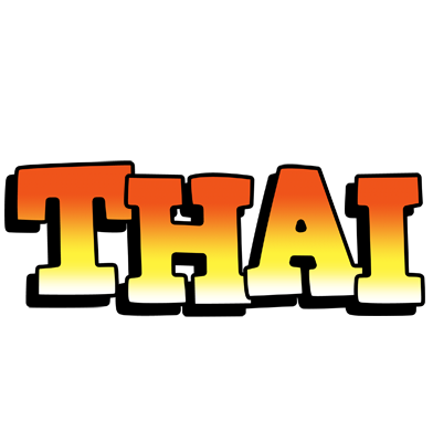 Thai sunset logo