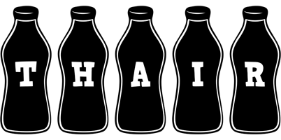 Thair bottle logo