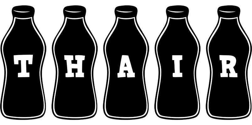 Thair bottle logo