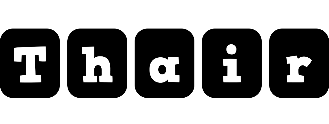 Thair box logo