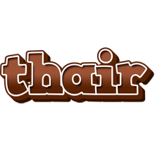 Thair brownie logo