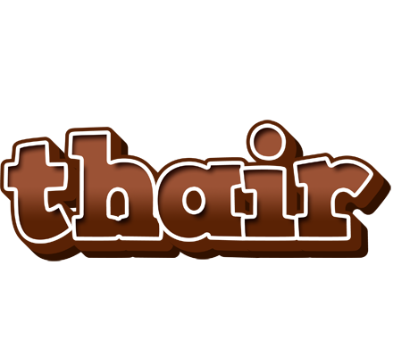 Thair brownie logo