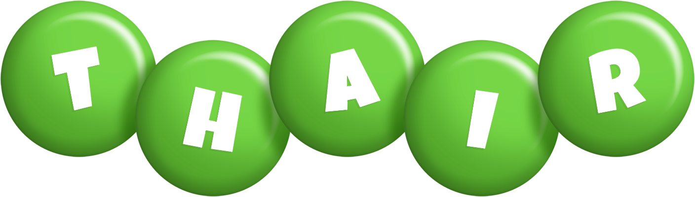 Thair candy-green logo