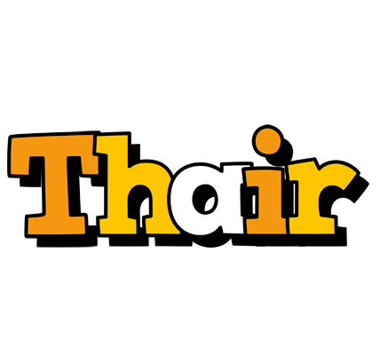 Thair cartoon logo