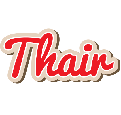 Thair chocolate logo