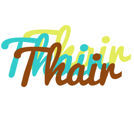 Thair cupcake logo