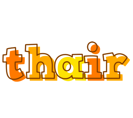 Thair desert logo