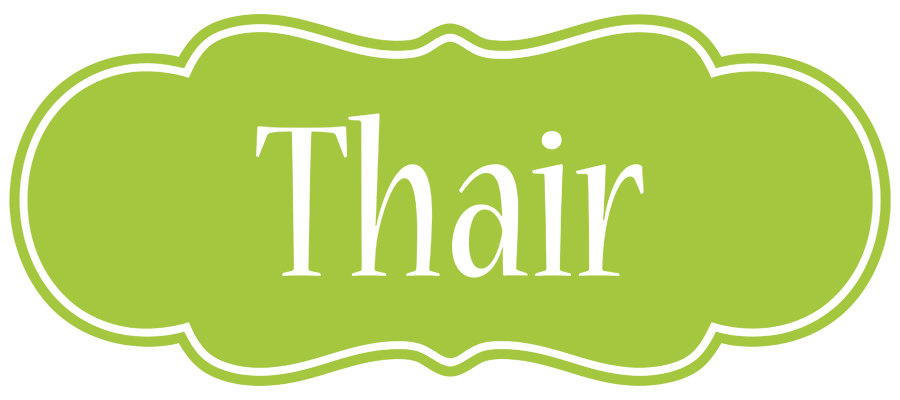 Thair family logo