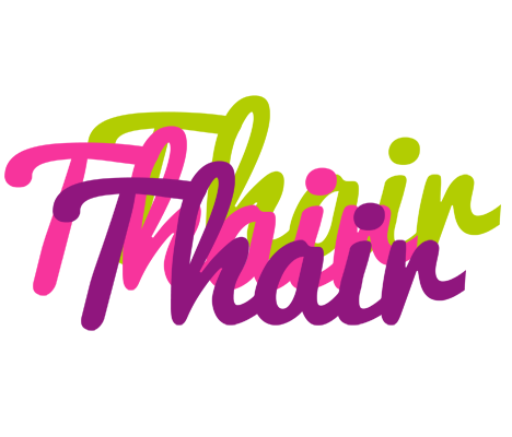 Thair flowers logo