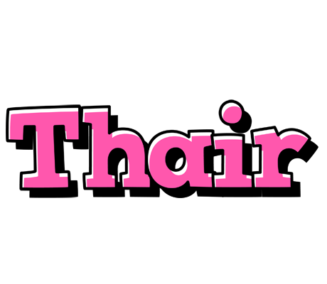 Thair girlish logo