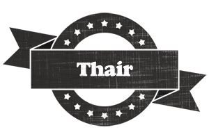 Thair grunge logo