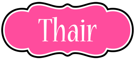 Thair invitation logo