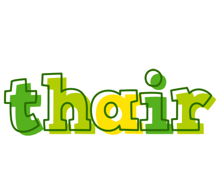 Thair juice logo