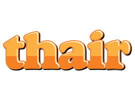 Thair orange logo