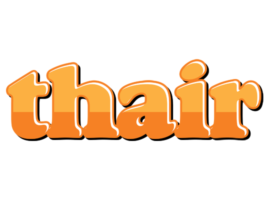 Thair orange logo