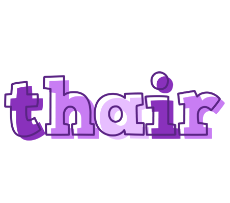 Thair sensual logo